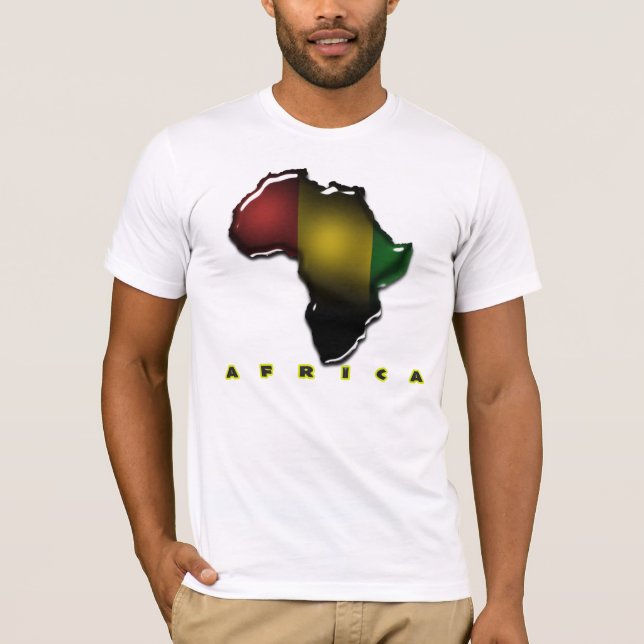 T-shirts de l'Afrique (Devant)