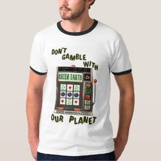 T-shirts de l'environnement de jour de la terre