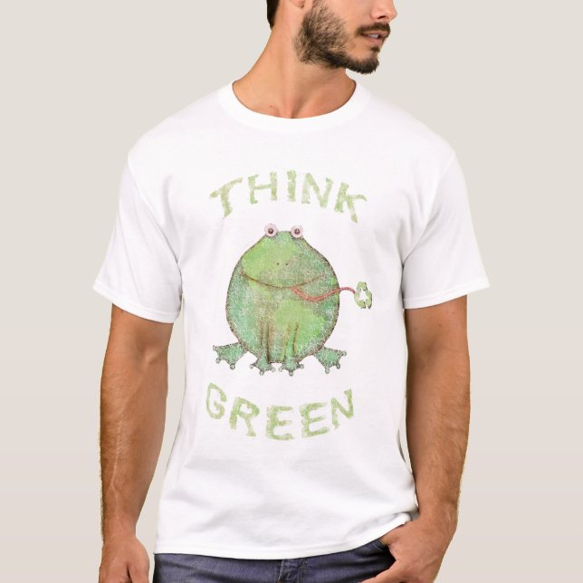 T-shirts de l'environnement de jour de la terre (Devant)