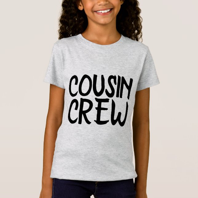 T-SHIRTS DE L'ÉQUIPAGE DE COUSIN (Devant)