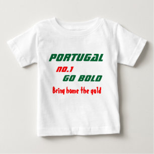 t-shirts de l'équipe de sports du portugal