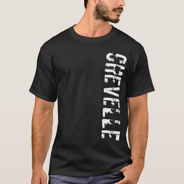 T-shirts de logo de Vert Chevelle (Devant)