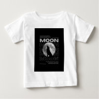 t-shirts de loup de lune nouvelle conception