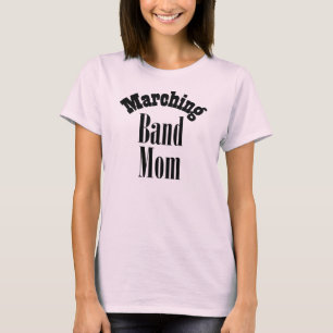 T-shirts de "maman de fanfare" de trombone
