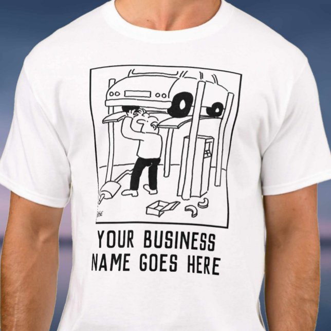 T-Shirts de Mécanicien de Garage (Créateur téléchargé)
