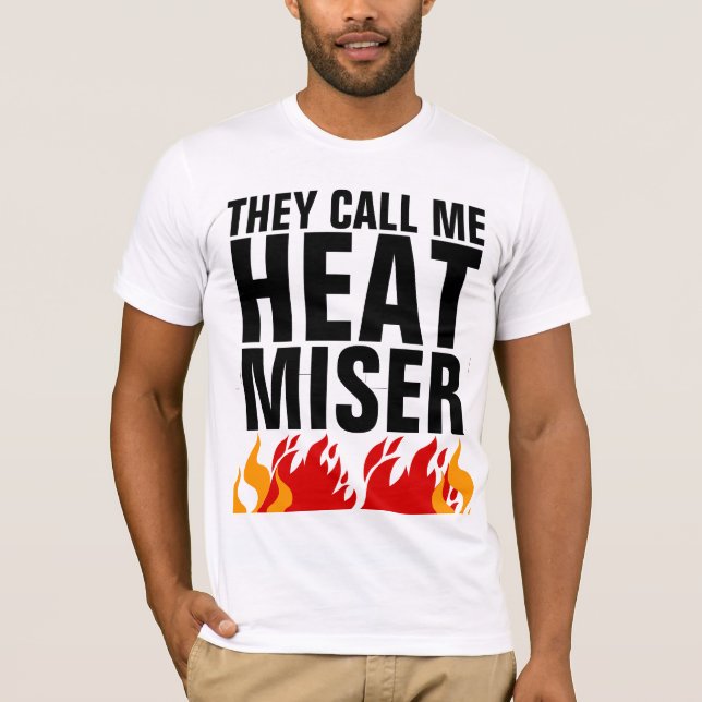 T-SHIRTS DE MISER HEAT (Devant)