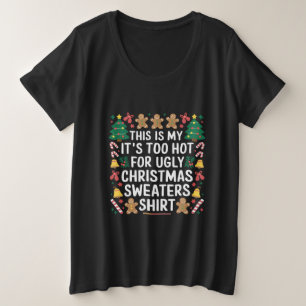 T-shirts de Noël laids trop chauds pour la famille