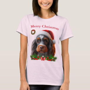 T-shirts de Noël pour chiens mignons