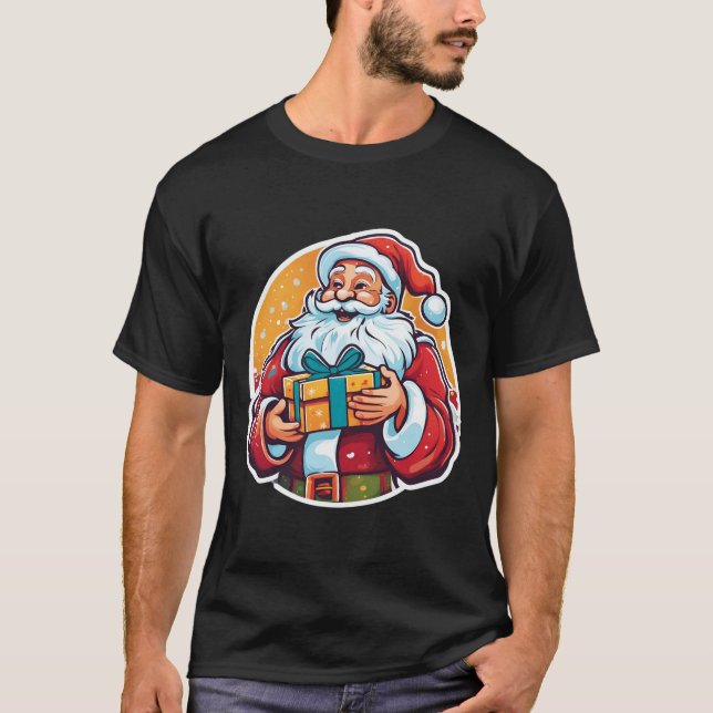 T-shirts de Noël pour dames - élégant et festif (Devant)