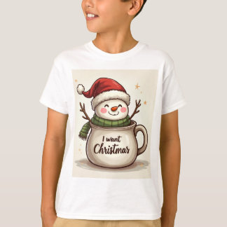 T-shirts de Noël pour enfants