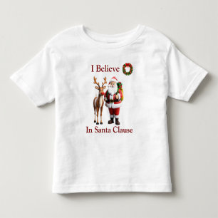 T-shirts de Noël pour enfants de Père Noël