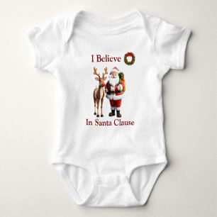 T-shirts de Noël pour enfants de Santa Clause