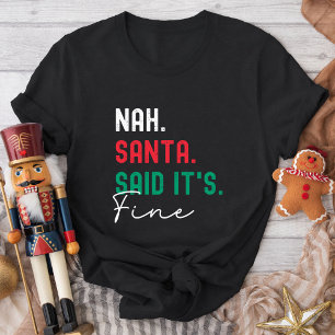 T-shirts de Noël pour famille assortis drôles List