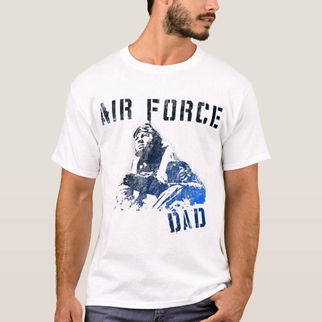 T-shirts de papa de l'Armée de l'Air (Devant)
