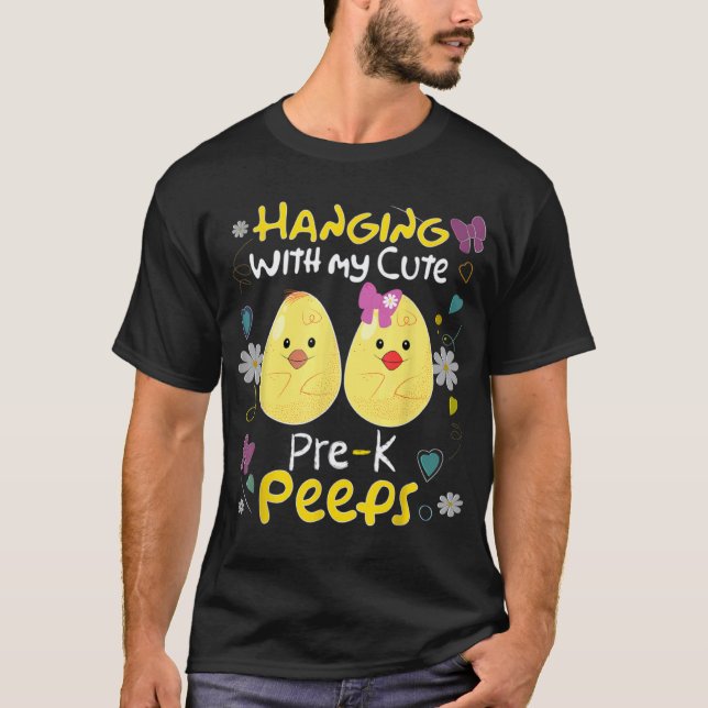 T-shirts de Pâques pour femmes enseignantes de niv (Devant)