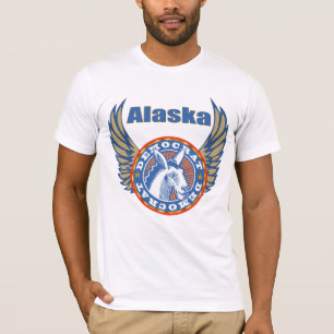 T-shirts de partie de l'Alaska Démocrate