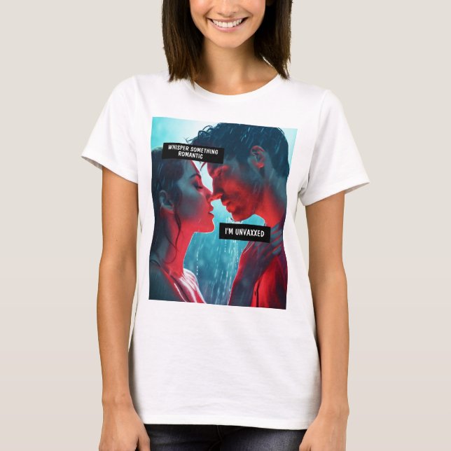 T-SHIRTS DE PATRIOT ROMANTIQUE ANTI-VAX (Devant)