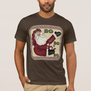 T-shirts de Père Noël de pays