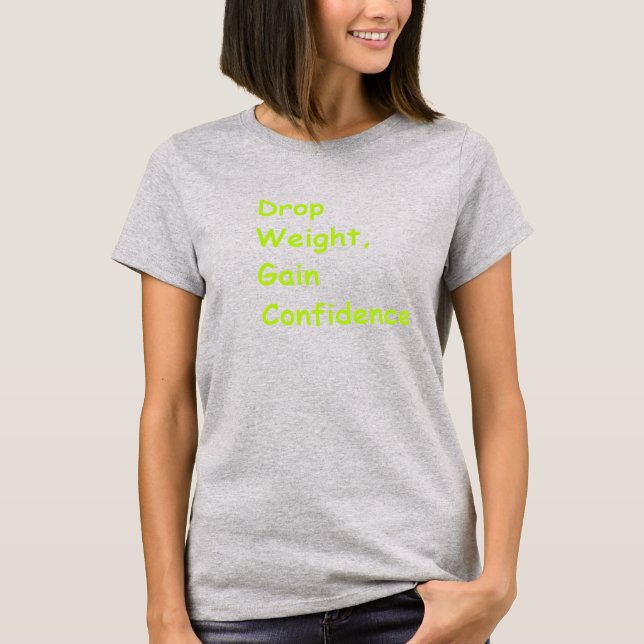T-shirts de perte de poids (Devant)