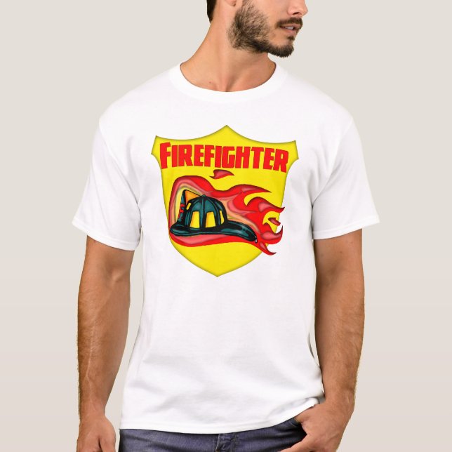 T-shirts de pompier (Devant)