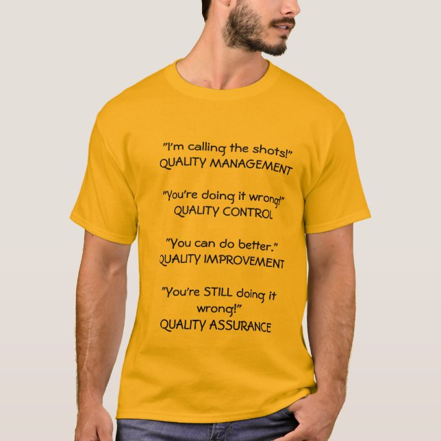 T-SHIRTS DE QUALITÉ (Devant)