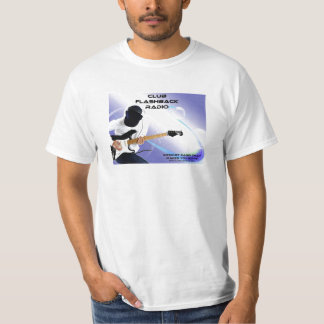 T-SHIRTS DE RADIO DE RETOUR EN ARRIÈRE DE CLUB