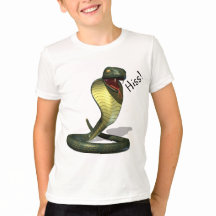 T-shirts de serpent de cobra