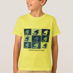 T-SHIRTS DE SKATEBOARDING BLEU TONED SHREDDER - EN