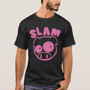 T-shirts de slampig de PORC de CLAQUEMENT
