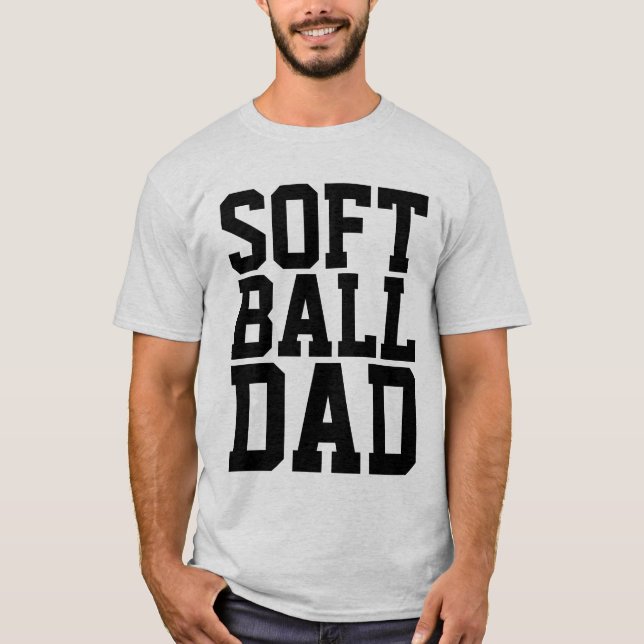 T-SHIRTS DE SOFTBALL PÂTE (Devant)