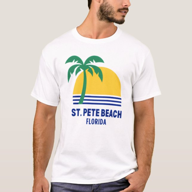 T-Shirts de St. Pete Beach Floride (Devant)