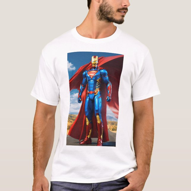 T-shirts de Super Héros Illuminate (Devant)