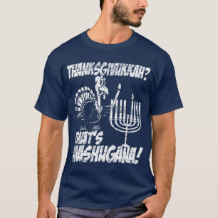 T-shirts de Thanksgivukkah Mashugana