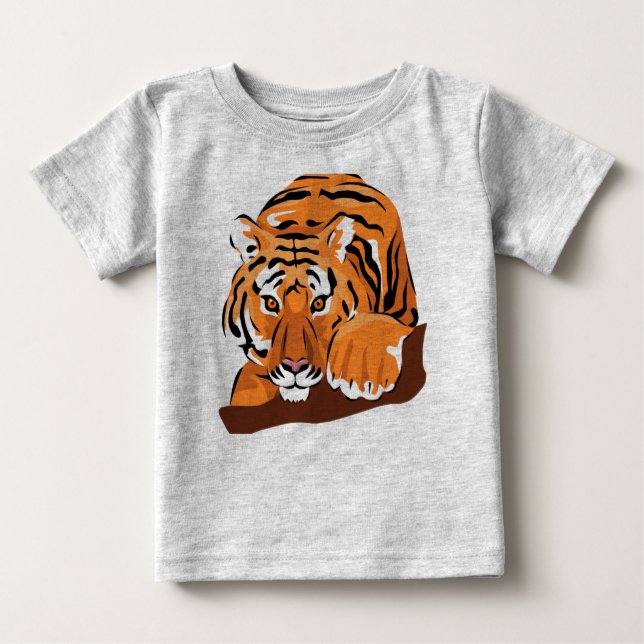 T-shirts de tigre (Devant)