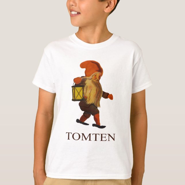 T-shirts de Tomten d'enfants (Devant)