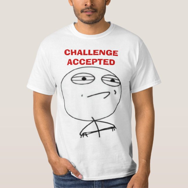 T-shirts de visage de meme d'Internet admis par (Devant)