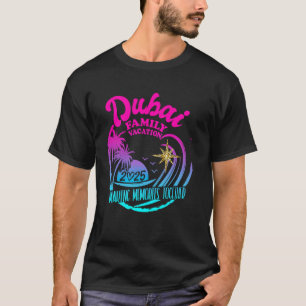 T-shirts de voyage de la famille de vacance de ban