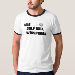 T-shirts de Whisperer de boule de golf