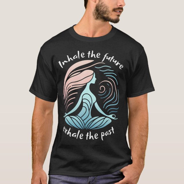 T-shirts de yoga pour femmes avec citations (Devant)
