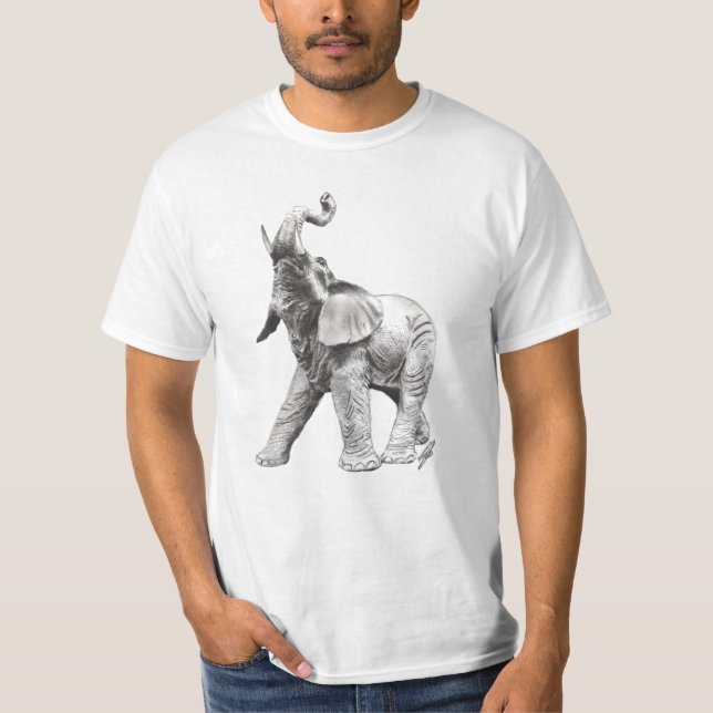 T-shirts d'éléphant (Devant)