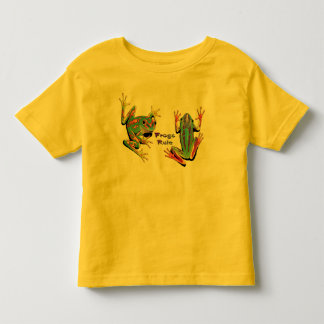 T-shirts d'enfant en bas âge de règle de