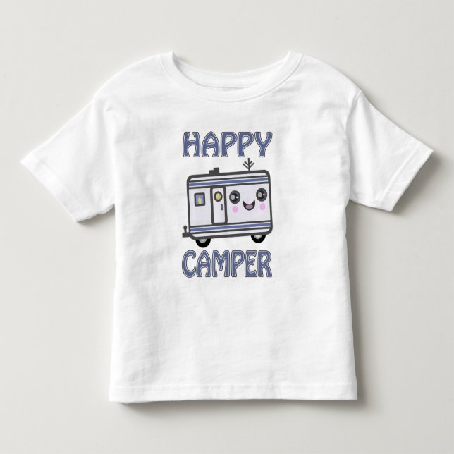 T-shirts d'enfant en bas âge de remorque de (Devant)
