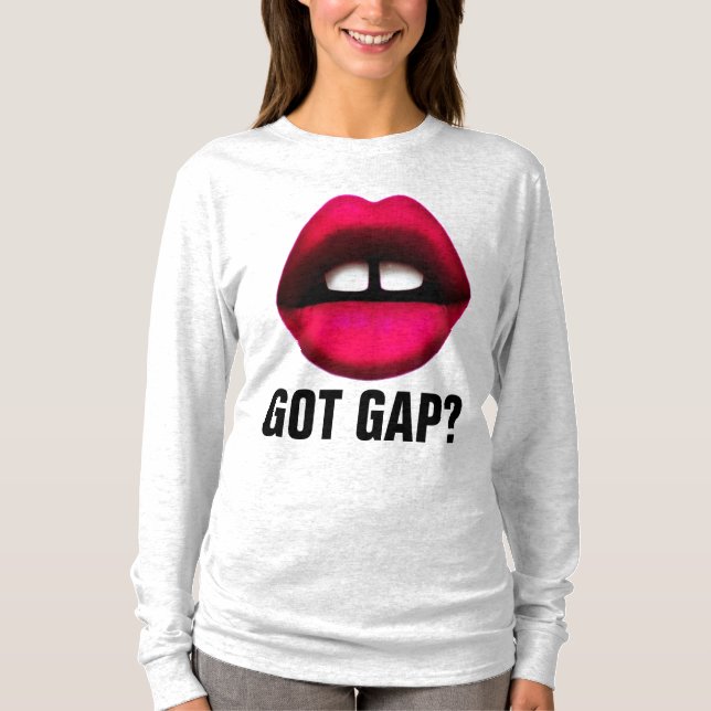 T-shirts DENTS JETTES, GAP (Devant)