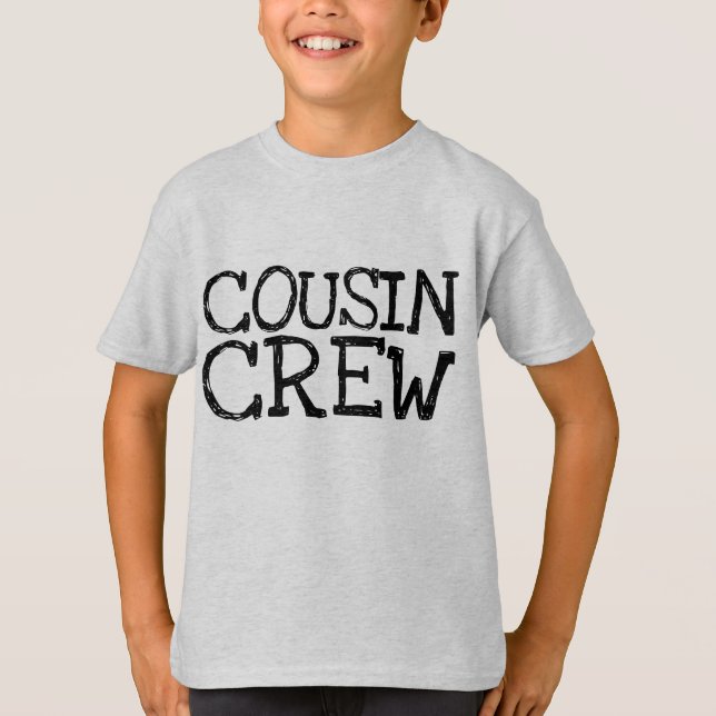 T-SHIRTS D'ÉQUIPAGE DE COUSIN (Devant)