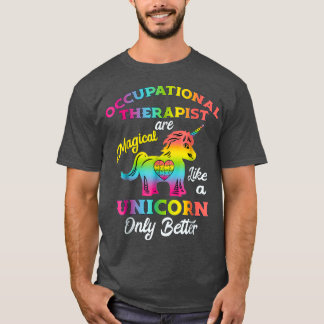 T-shirts d'ergothérapie Unicorn OT Cadeaux