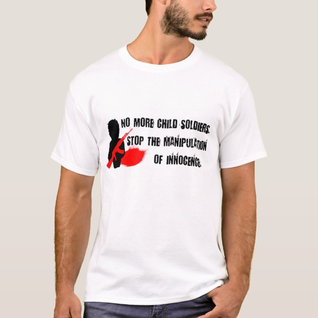 T-shirts des enfants soldats (Devant)
