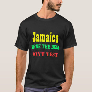 T-shirts des équipes sportives jamaïcaines