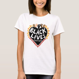 T-shirts des femmes Black Lives Matter (lumière)