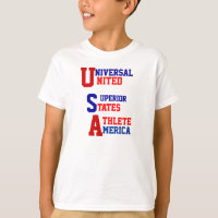 T-shirts des Jeux Olympiques d'Amérique
