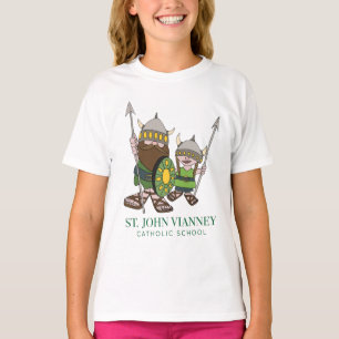 T-shirts des petites filles vikings